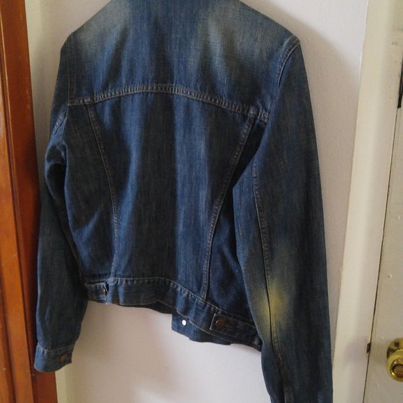 ⚡SALE⚡Zara Dark Wash Jean Jacket - Picture 8 of 9